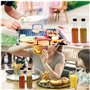 BELLE VOUS Mini Bouteille Verre Sauce Piquante (Lot de 12) - 150 ml - Petites Bouteilles en Verre avec Embout Goutte à Goutte et