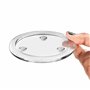Belle Vous Support Bougie - Lot de 12 Coupelle Verre Transparent Porte Bougie Decorative - Bougeoir en Verre Transparent Mariage