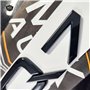 MCK Auto - Q7 Noir Brillant Avant Arrière Aile Noir Badge Logo Botte Emblème Autocollant Adhésif Tuning