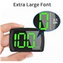 8" KM/H Compteur de Vitesse avec Chipset GPS pour Vélo Moto Camion Voiture Scoot