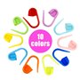 AvoDovA 150 Pièces Marqueurs de Mailles, Marqueurs Verrouillages Epingles pour Tricot Crochet, Marqueur Tricot Crochet, Marqueur