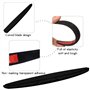 Pinsheng Universel de Bande de Protection Anti-frottement de Voiture, Lot de 8 Protections Anti-Collision Flexibles pour Pare-Ch