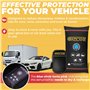 GADLANE Déshumidificateur Voiture 1kg - Lot de 2 XL Grand Absorbeur d'Humidité Voiture Réutilisable avec Tapis Antidérapants - D