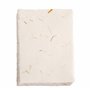 Wanderings Papier A4 Fait Main Paille Blanc Deckle Edge - 21X30 cm - Paquet De 50 - Feuilles De Coton Aquarelle/Mixed Media - Pe