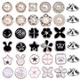 Jinlaili 30 Pièces Boutons de Broche de Sécurité