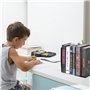 Natuce 3 Paires/6 Pcs Serre-Livres en Métal, Serre Livres pour Étagères, Cale Livre Metal, Bookend Supports, pour Bureau, Ecole,