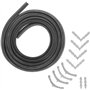 UTIZ Joint de porte universel en caoutchouc de silicone 3 en 1