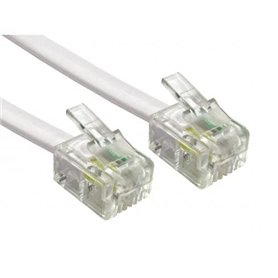 Reulin 2M Câble Plat Pour Téléphone et Internet Haut Débit