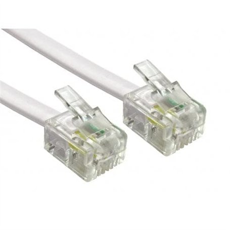Reulin 2M Câble Plat Pour Téléphone et Internet Haut Débit