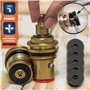 Assortiment de 13 rondelles plates en caoutchouc pour robinets d'évier ou de baignoire, de douche, tailles d'égouttement