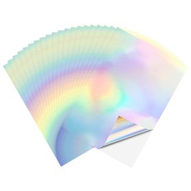 Cozlly 20 Feuilles Papier Autocollant pour Imprimante
