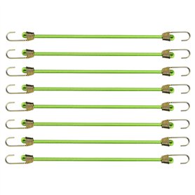 8 Pzs 25cm Tendeurs Elastiques avec Crochets Petits Cordons Elastiques avec Crochets Mini Tendeurs Sandow en Caoutchouc Universe