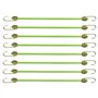 8 Pzs 25cm Tendeurs Elastiques avec Crochets Petits Cordons Elastiques avec Crochets Mini Tendeurs Sandow en Caoutchouc Universe