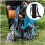 Anseom 2 Pièces Sac de Bouteille d'eau, 8 × 25CM 1500ML Grand Porte-Bouteille Thermos Pochette Bouteille avec Bandoulière Réglab