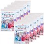 Ember Rock Ponchos de Pluie Imperméables Jetables, Lot de 12 - Manteaux de Pluie d'Urgence - Capuche, Manches - Hommes, Femmes -