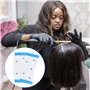 Nivofu 40pcs Bande de Colle pour Perruque,Perruque Ruban Adhésif pour la Fixation,Double Face Adhésif,C Contour Bande adhésive,p