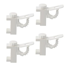 Nivofu 4 Pièces Support De Support De Pince Porte-Rideaux