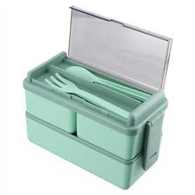 Volumoon Boîte à lunch de 1400 ml avec 3 compartiments