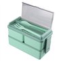Volumoon Boîte à lunch de 1400 ml avec 3 compartiments