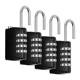 Vesaneae Lot de 4 Cadenas 4 Chiffres