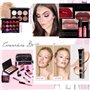 Ensemble Cadeau de Maquillage Tout en un, 30 Pièces Coffret de Cosmetic Makeup Set avec Fard à Paupières Palette Rouge à Lèvre, 
