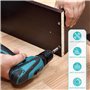 Belle Vous Kit 1120 Pièces Vis à Tête Fraisée avec Douille Hexagonale - Assortiment Vis à Tête Plate en Acier Inoxydable Vis M2,