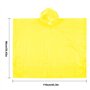 Poncho de Pluie Transparent avec Capuchon
