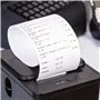 Wisebom Papier Thermique Lot de 12 Bobine Papier Thermique 57mm x 50mm x 19m Bobine Carte Bancaire Thermique Rouleaux pour Termi