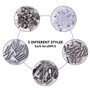 100 Pièces Chevilles de support d'étagère Taquet etagere goupille broches en Métal Nickelé L Forme Support Équerre 5 modèles Pou