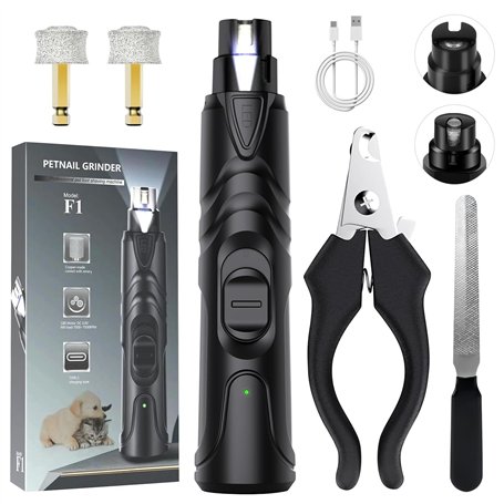 OWill Coupe Ongle Chien Electrique avec Coupe Griffes Chien