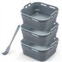 Alyvisun Moule Silicone Air Fryer avec Pinceau à Huile