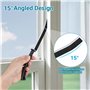 Alyvisun 5 Pièces Brosse a Joint Carrelage, Crevice Cleaning Brush à Poils Durs, Brosse de Nettoyage des Interstices pour Toilet