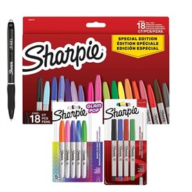 Sharpie Ensemble de marqueurs permanents Édition limitée de la rentrée scolaire | Pointe fine