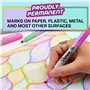 Sharpie Ensemble de marqueurs permanents Édition limitée de la rentrée scolaire | Pointe fine, ultra fine, Glam Pop, S Gel | 28 