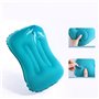 YUNYU Oreiller de Camping Gonflable ultraléger pour Adultes – Oreiller Compact Compressible avec Masque pour Les Yeux et Bouchon