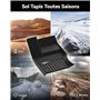 3W Tapis de Sol pour Range Rover Sport L494 2014-2022, Tapis en TPE pour Voiture Antidérapant et Imperméable, Tapis de Voiture p
