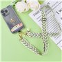 Tour de Cou Téléphone, Universelle Cordon Collier Réglable, Lanières Large de Smartphone, Bandoulière Portable avec Patch & Keyc