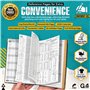 G4GADGET Agenda 2026 format A5, un jour par page, noir, planificateur quotidien compact avec jours fériés britanniques et inform