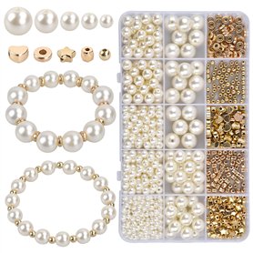 volumoon 720 Pièces Perles pour Bracelet