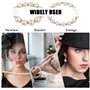 volumoon 720 Pièces Perles pour Bracelet, Perle Nacre avec Trou, Perles d'écartement Nacrées, Perle d'imitation de Blanche pour 