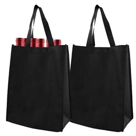 Colexy Sac À Bouteille 2 Pièces Sac À Bouteille 6 Compartiments