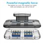 Lave Vitre Magnétique Nettoyeu, Outil Magnétique de Nettoyage de Fenêtre pour Double Vitrage, Nettoyeur de Vitres Magnétique au 