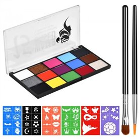 Focenat 15 Couleurs Peinture Corporelle pour Le Visage