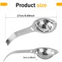 Séparateur pour Jaune D'oeuf En Acier Inoxydable Filtre à Oeufs avec Poignées Egg Yolk Separator Stainless S