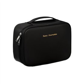 Trousse de Maquillage Femme Grande Capacité – Sac Cosmétique Portable – Vanity de Makeup de Voyage avec Compartiments et poignée