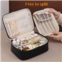 Trousse de Maquillage Femme Grande Capacité – Sac Cosmétique Portable – Vanity de Makeup de Voyage avec Compartiments et poignée