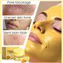 Masque Facial à l'argile et à la Vitamine C au Curcuma, Masque Visage avec Argile, Face Masks Skincare, Masque Hydratant Visage,