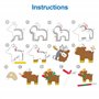 Baker Ross FX644 Kit Pinata Renne - 1 Kit, Kit de bricolage Pinata de Noël pour les enfants