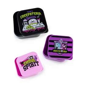Monster High Ensemble de pots à collation empilables en hauteur