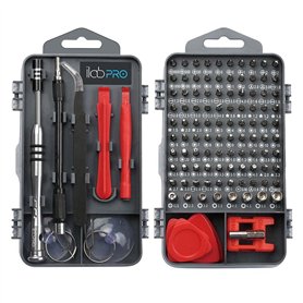 ilabPRO Kit d'outils de réparation de 120 pièces avec embouts de tournevis de précision